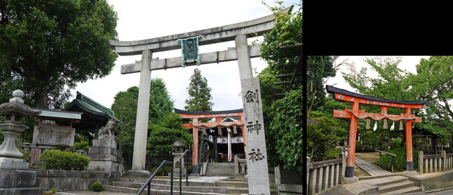 京都洛東剣神社